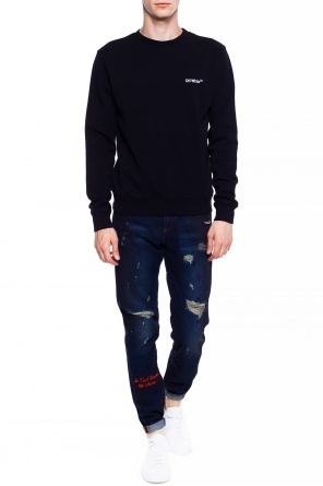 Skinny jeans with holes, zdjęcie 2 Skinny jeans with holes od Off White